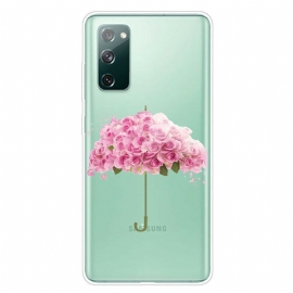 θηκη κινητου Samsung Galaxy S20 FE Ομπρέλα Σε Τριαντάφυλλα