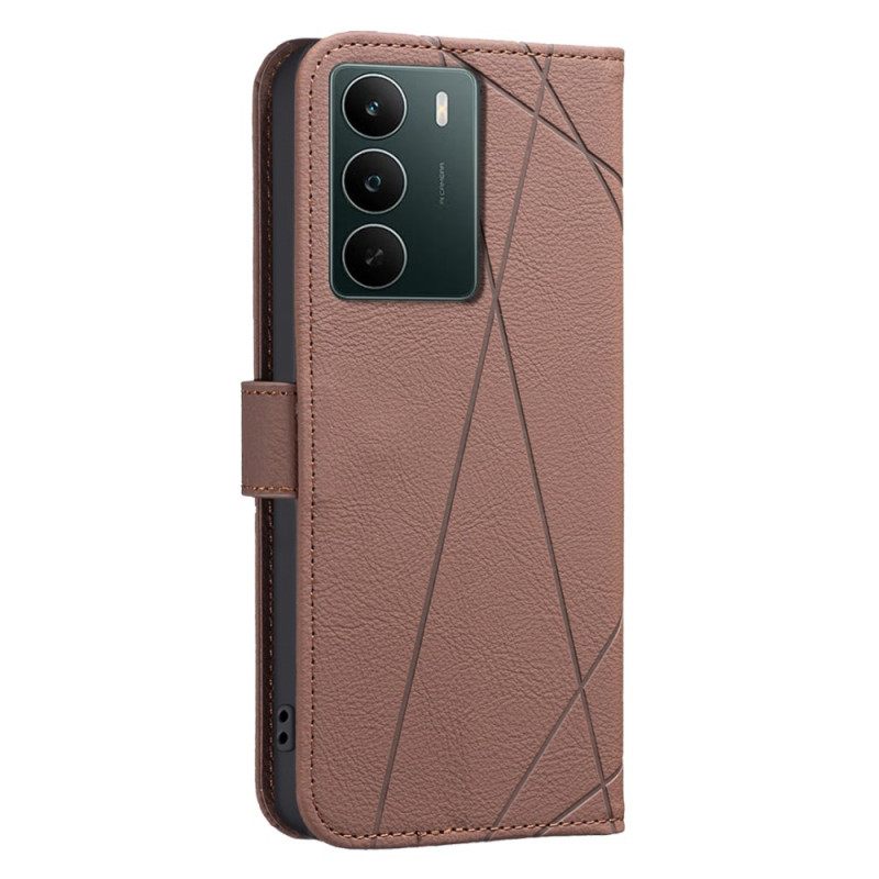 Δερματινη Θηκη Realme C71 Γραμμές Binfen Color