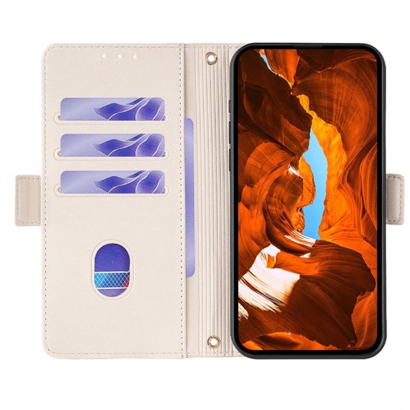 Δερματινη Θηκη Realme C71 Κλείδωμα Rfid Και Χρυσό Κούμπωμα Σιλικόνης