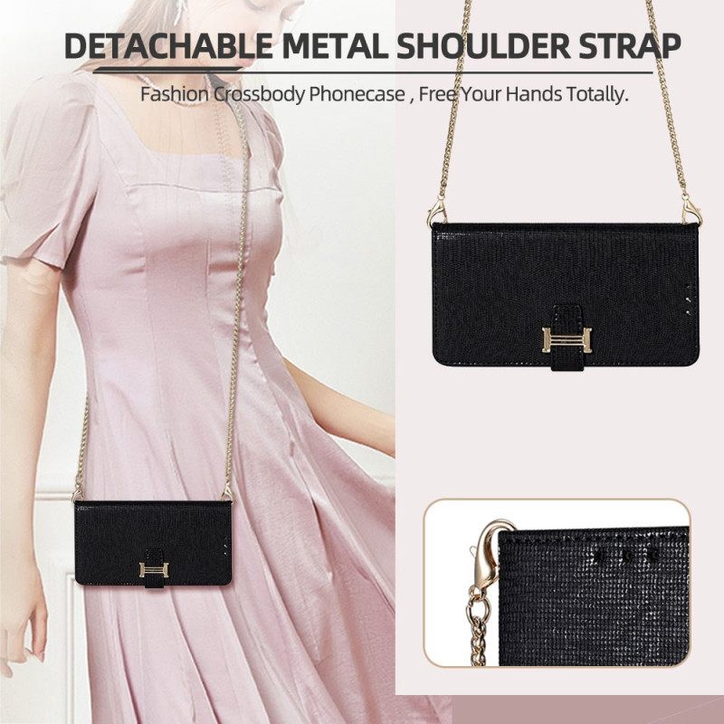 Δερματινη Θηκη Realme C71 Πορτοφόλι Χιαστί