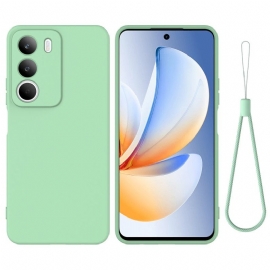 Κάλυμμα Realme C71 Λουράκι Από Υγρή Σιλικόνη