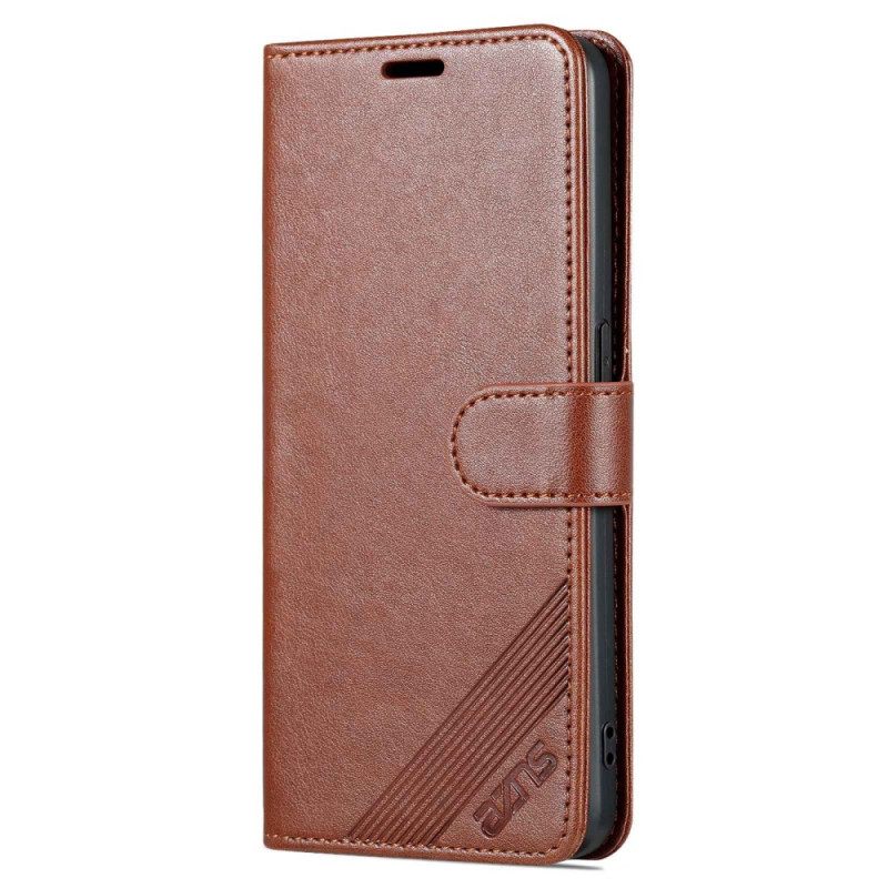 Κάλυμμα Oppo Reno 8 Pro Faux Leather Azns