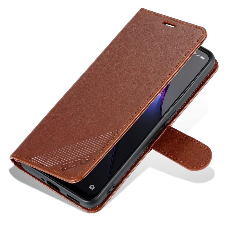 Κάλυμμα Oppo Reno 8 Pro Faux Leather Azns