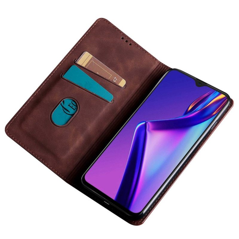 θηκη κινητου Oppo Reno 8 Pro Θήκη Flip Εφέ Δέρματος