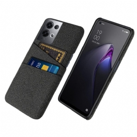 Θήκη Oppo Reno 8 Pro Πανί Θήκης Κάρτας