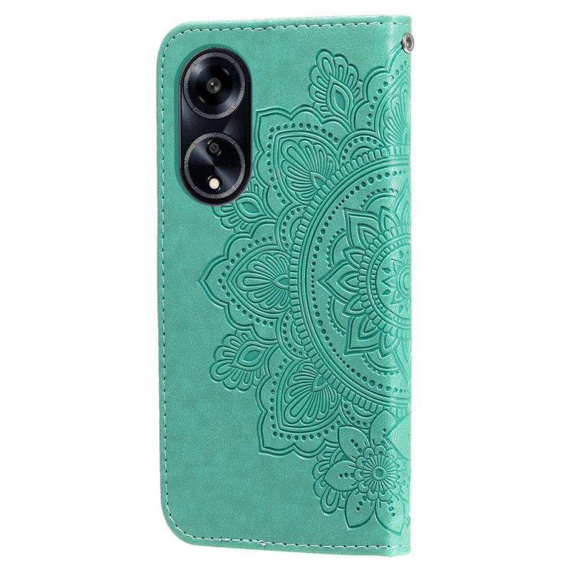 Θηκη Κινητου Oppo A98 5g Θήκες Κινητών Εκτύπωση Mandala Με Λουράκι