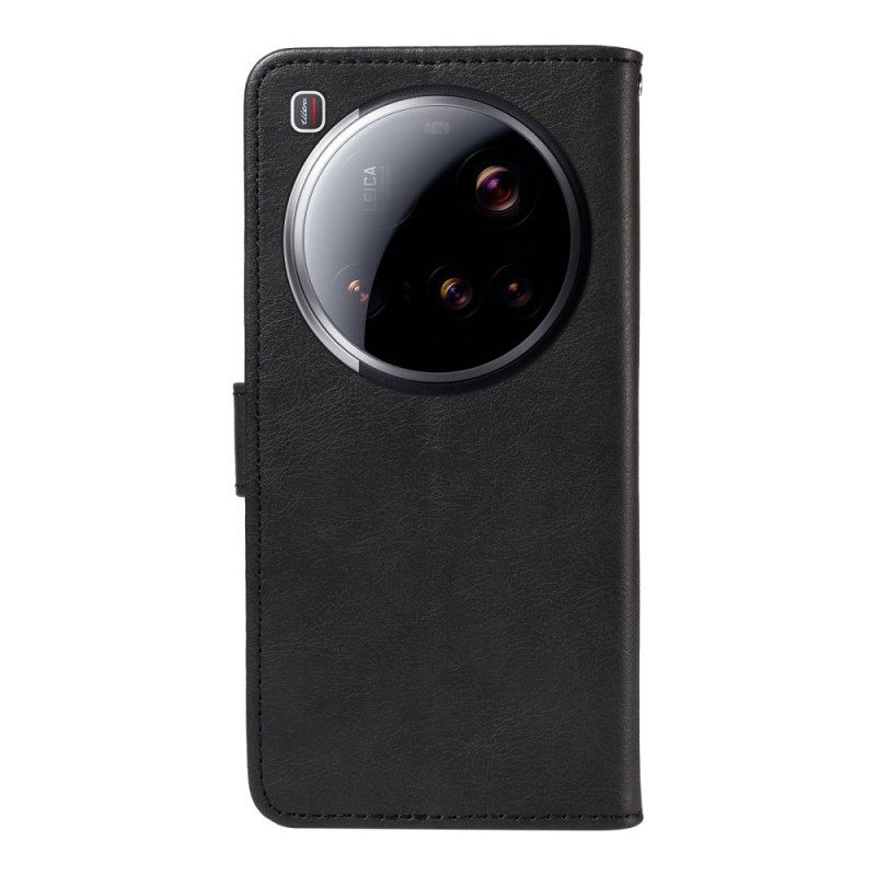 Δερματινη Θηκη Xiaomi 15 Ultra Απλό Τεχνητό Δέρμα