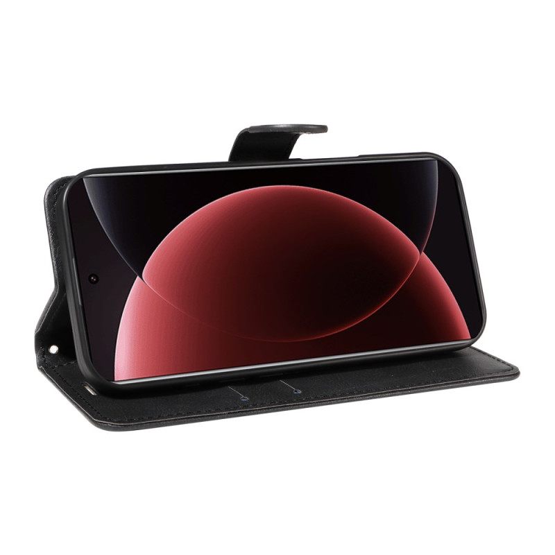 Δερματινη Θηκη Xiaomi 15 Ultra Απλό Τεχνητό Δέρμα