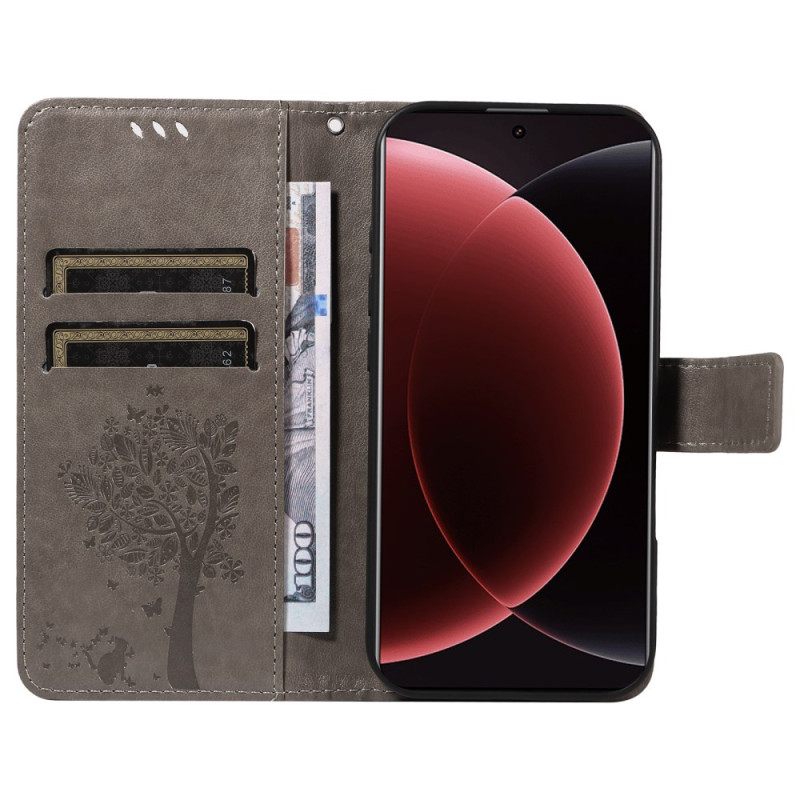 Δερματινη Θηκη Xiaomi 15 Ultra Γατοδέντρο