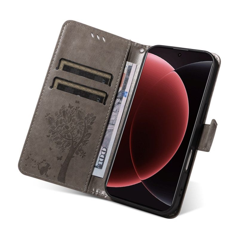 Δερματινη Θηκη Xiaomi 15 Ultra Γατοδέντρο