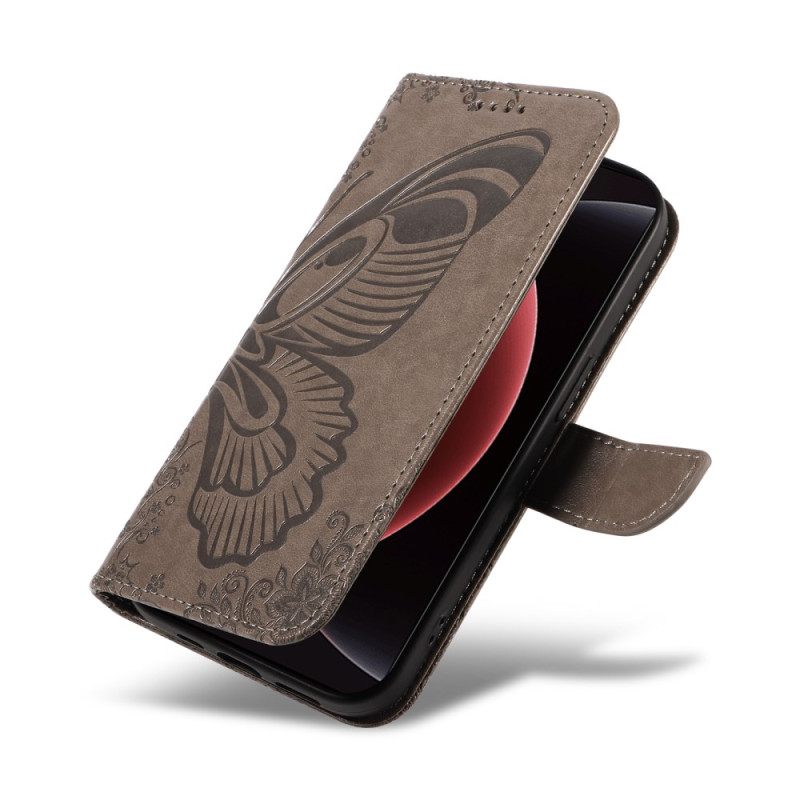 Δερματινη Θηκη Xiaomi 15 Ultra Σχέδιο Πεταλούδας