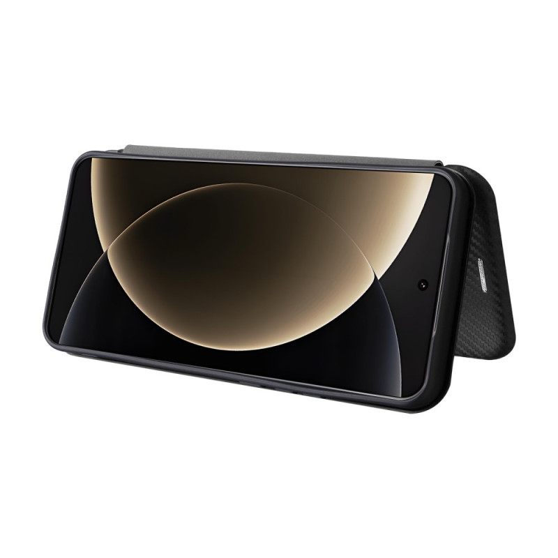 Δερματινη Θηκη Xiaomi 15 Ultra Θήκες Κινητών Βουρτσισμένο Ανθρακονήματα