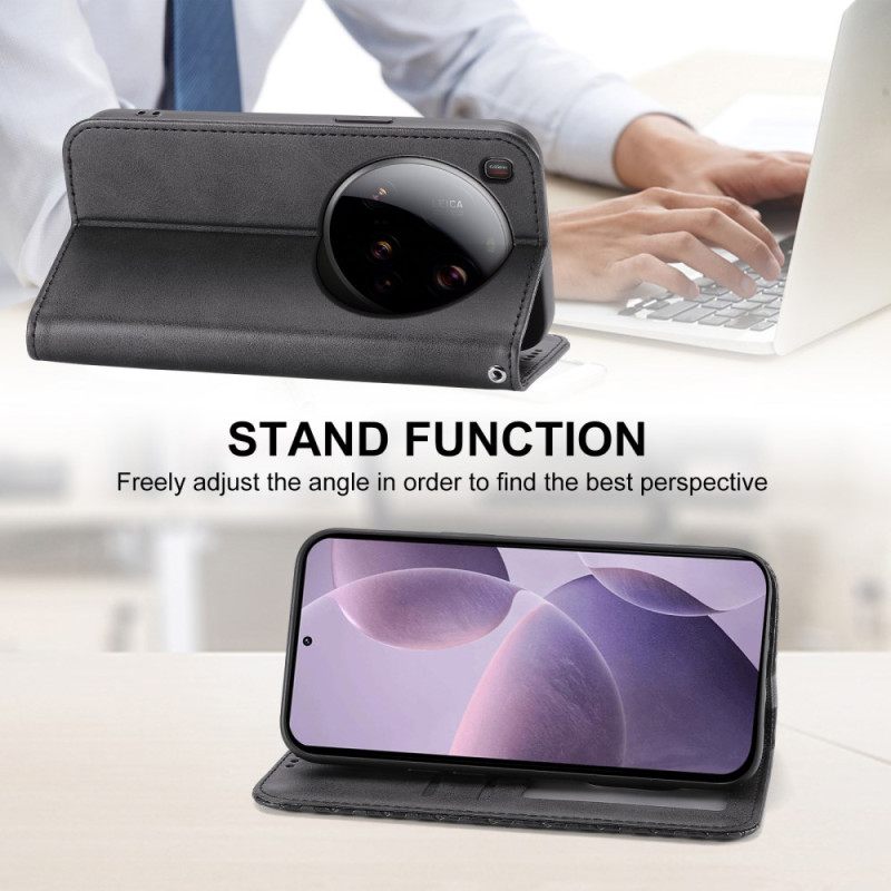 Δερματινη Θηκη Xiaomi 15 Ultra Θήκες Κινητών Πορτοφόλι Με Λουράκι