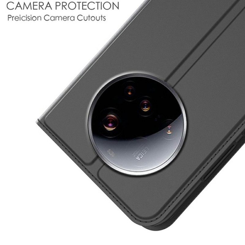 Δερματινη Θηκη Xiaomi 15 Ultra Θήκη Καρτών Και Βάση