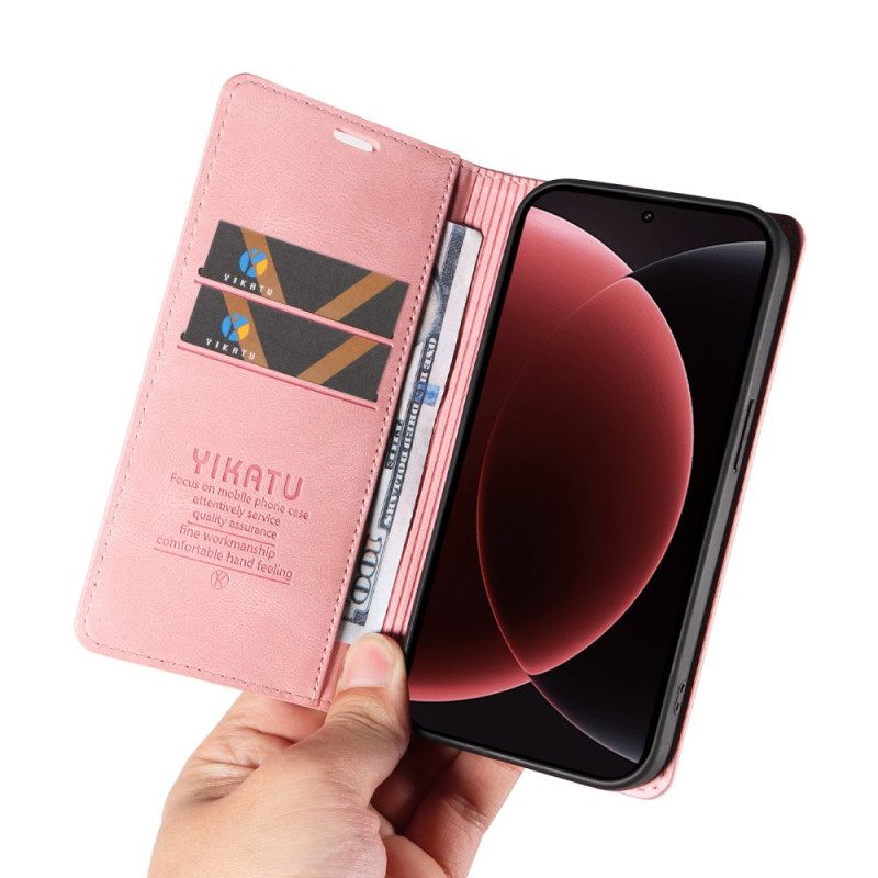 Δερματινη Θηκη Xiaomi 15 Ultra Vintage Στυλ Ykatu