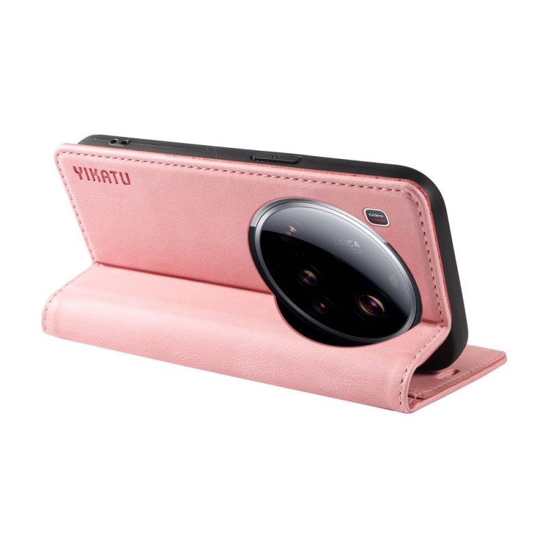 Δερματινη Θηκη Xiaomi 15 Ultra Vintage Στυλ Ykatu