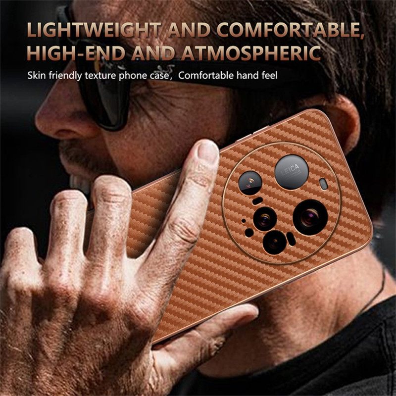 Κάλυμμα Xiaomi 15 Ultra Azns Ίνες Άνθρακα Σιλικόνης