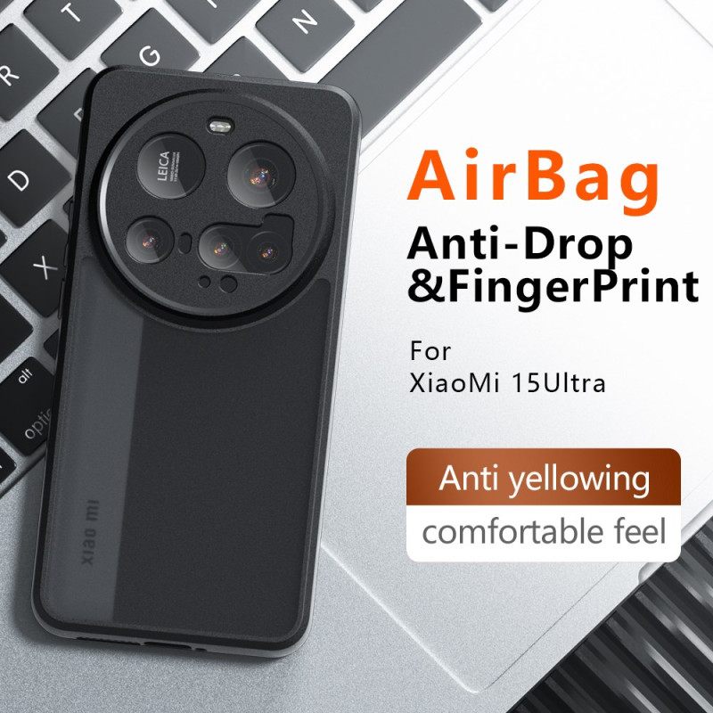 Κάλυμμα Xiaomi 15 Ultra Μαύρο Διαφανές