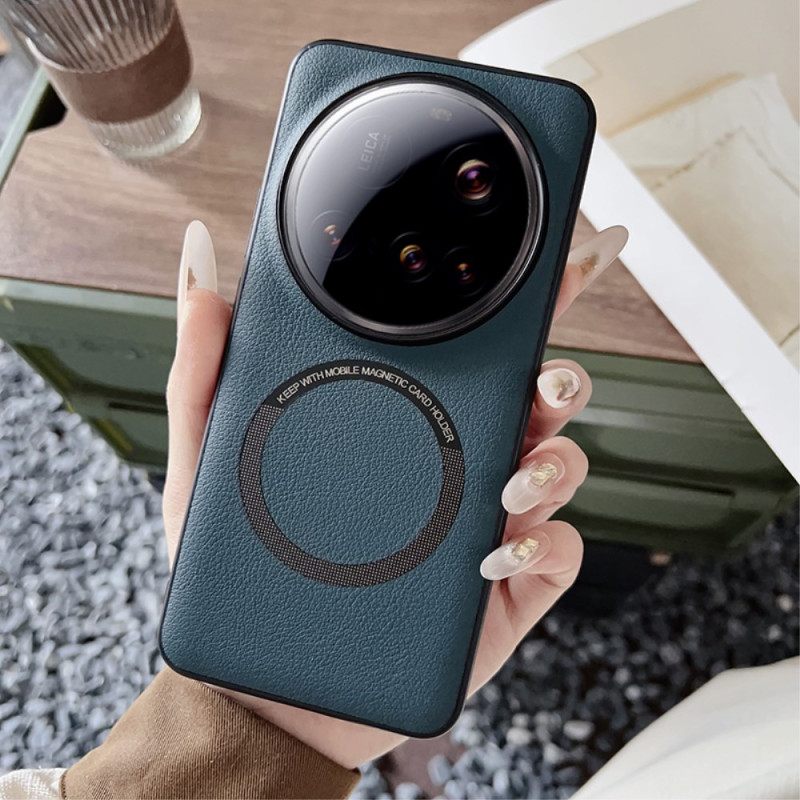 Κάλυμμα Xiaomi 15 Ultra Συμβατό Με Δέρμα Magsafe Με Εφέ