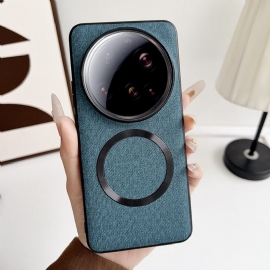 Κάλυμμα Xiaomi 15 Ultra Συμβατό Με Ύφασμα Magsafe Σιλικόνης