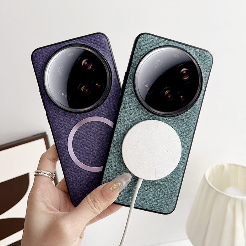 Κάλυμμα Xiaomi 15 Ultra Συμβατό Με Ύφασμα Magsafe Σιλικόνης