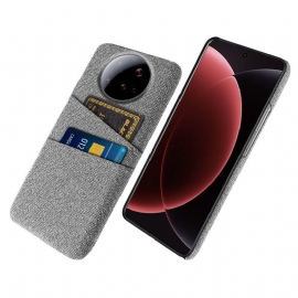Κάλυμμα Xiaomi 15 Ultra Θήκες Κινητών Υφασμάτινη Διπλή Θήκη Κάρτας