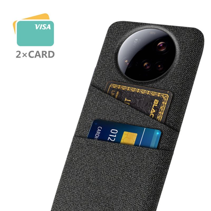 Κάλυμμα Xiaomi 15 Ultra Θήκες Κινητών Υφασμάτινη Διπλή Θήκη Κάρτας