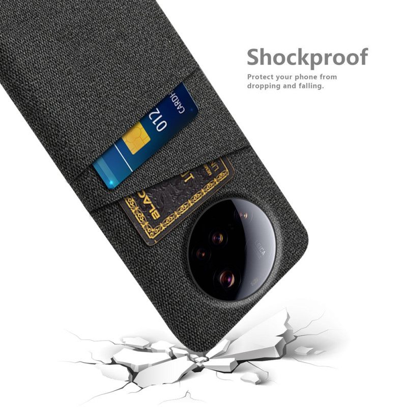 Κάλυμμα Xiaomi 15 Ultra Θήκες Κινητών Υφασμάτινη Διπλή Θήκη Κάρτας
