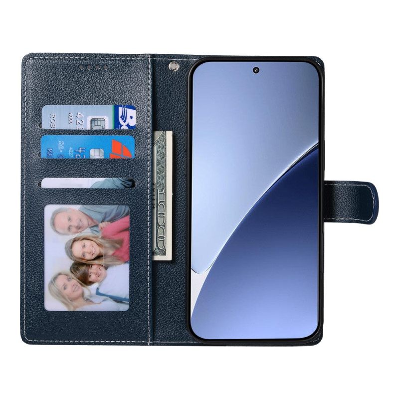 Θηκη Κινητου Xiaomi 15 Ultra Δερμάτινο Εφέ