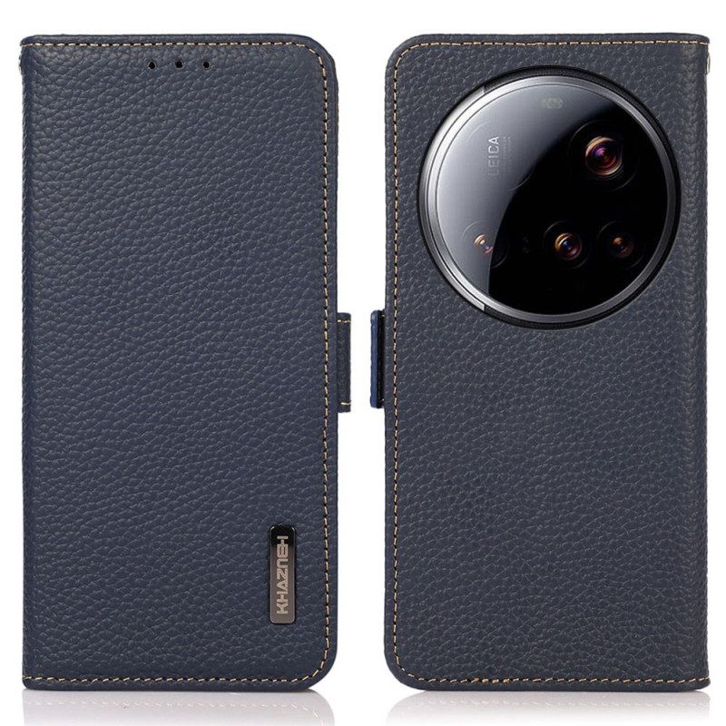 Θηκη Κινητου Xiaomi 15 Ultra Θήκες Κινητών Δέρμα Khazneh Με Προστασία Rfid