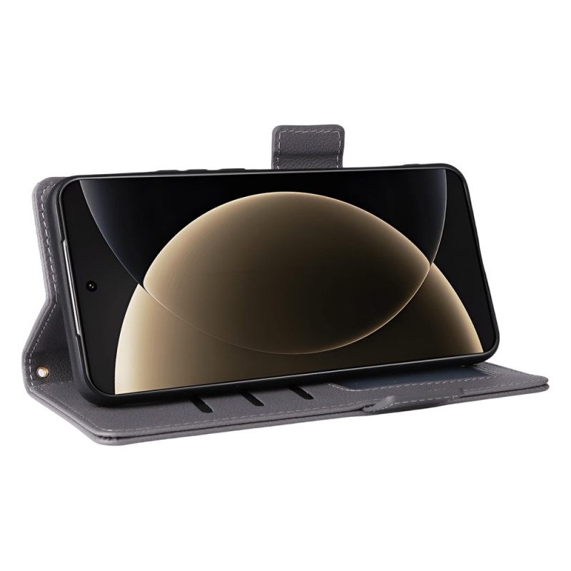 Θηκη Κινητου Xiaomi 15 Ultra Θήκες Κινητών Σχεδιασμός Με Ανάγλυφο Λουράκι