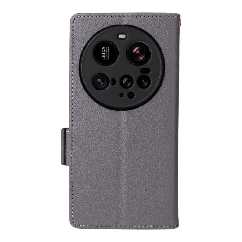 Θηκη Κινητου Xiaomi 15 Ultra Θήκες Κινητών Σχεδιασμός Με Ανάγλυφο Λουράκι