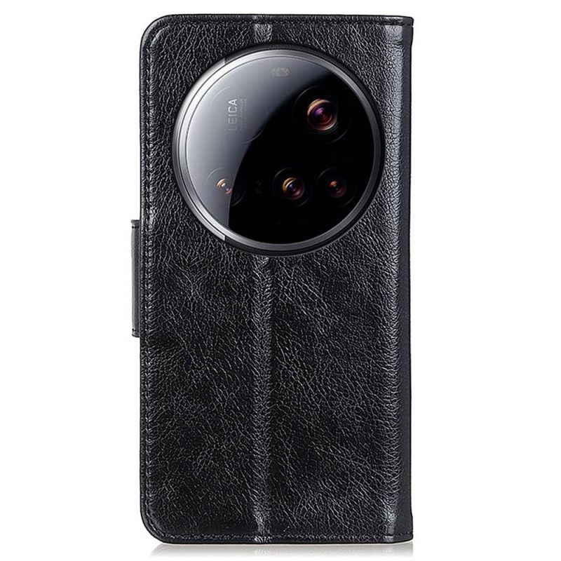 Θηκη Κινητου Xiaomi 15 Ultra Υφή Δέρματος Νάπα