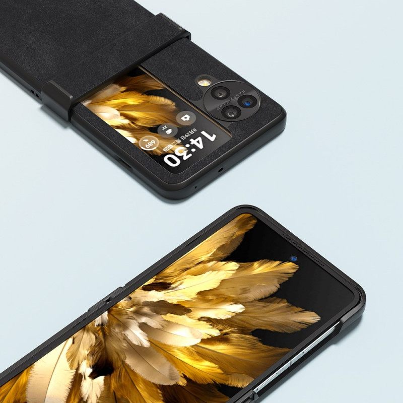 Κάλυμμα Oppo Find N3 Flip Ρετρό Δερμάτινο Στυλ Abeel