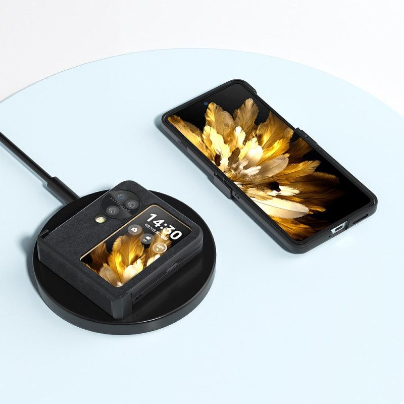 Κάλυμμα Oppo Find N3 Flip Ρετρό Δερμάτινο Στυλ Abeel