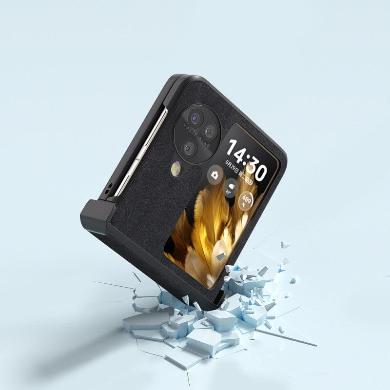 Κάλυμμα Oppo Find N3 Flip Ρετρό Δερμάτινο Στυλ Abeel