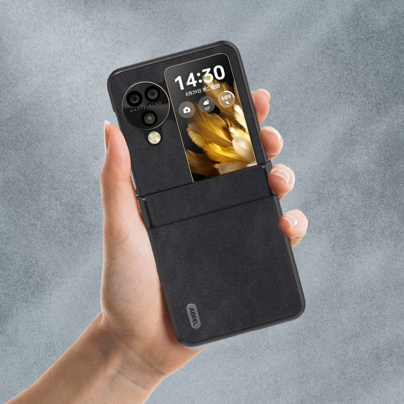 Κάλυμμα Oppo Find N3 Flip Ρετρό Δερμάτινο Στυλ Abeel