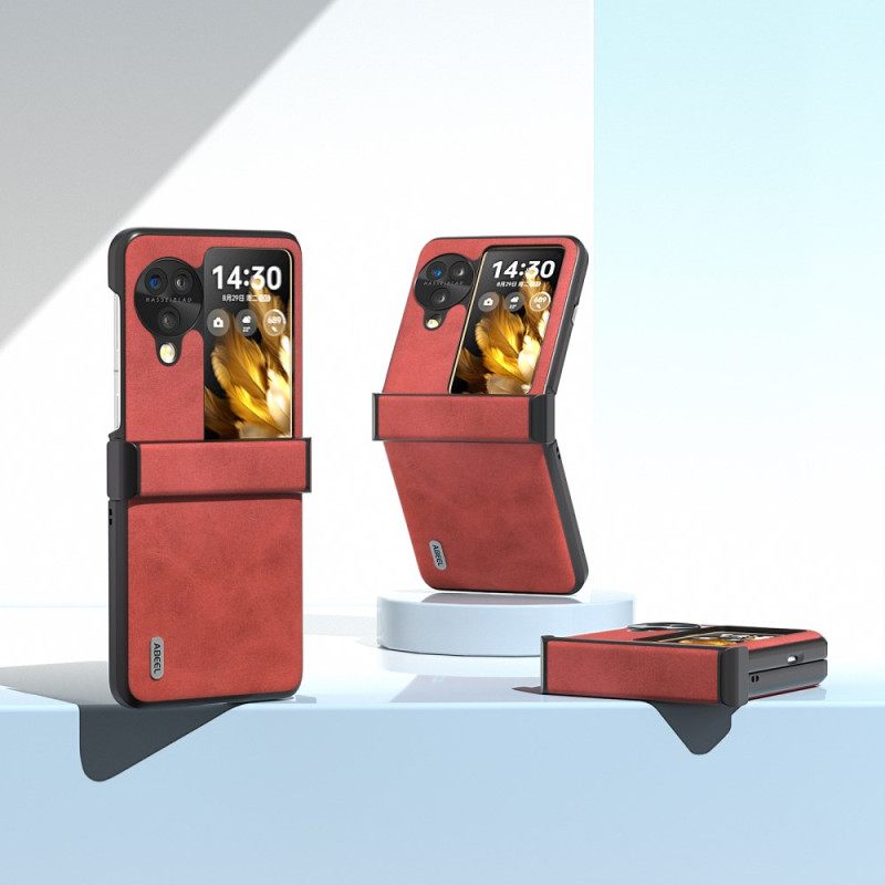 Κάλυμμα Oppo Find N3 Flip Θήκες Κινητών Δερμάτινο Εφέ Abeel