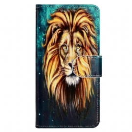 Κάλυμμα iPhone 15 με κορδονι Lion Graphic Lanyard