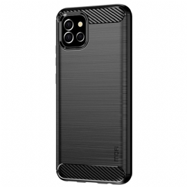 θηκη κινητου Samsung Galaxy A03 Mofi Brushed Carbon Fiber