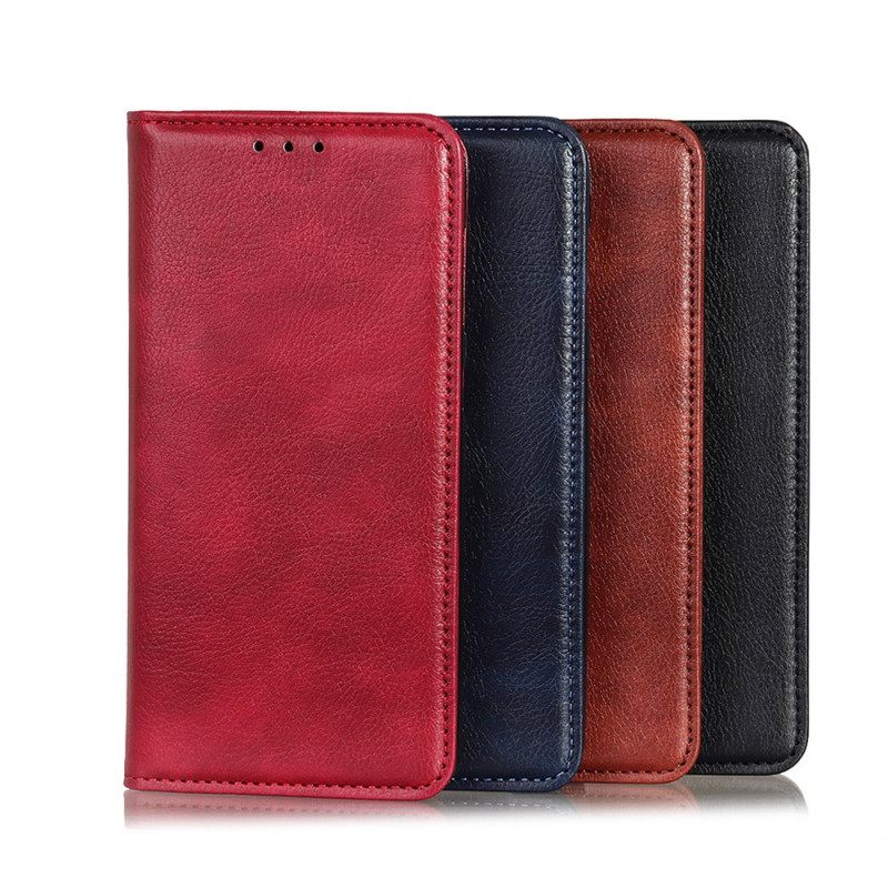 θηκη κινητου Samsung Galaxy A03 Θήκη Flip Litchi Design Leather