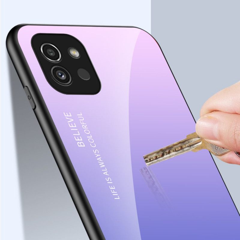 Θήκη Samsung Galaxy A03 Tempered Glass Γεια Σας