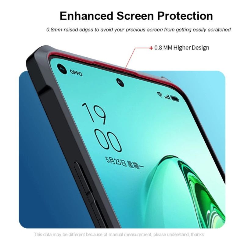θηκη κινητου Oppo Reno 8 Διαφανές Υβριδικό