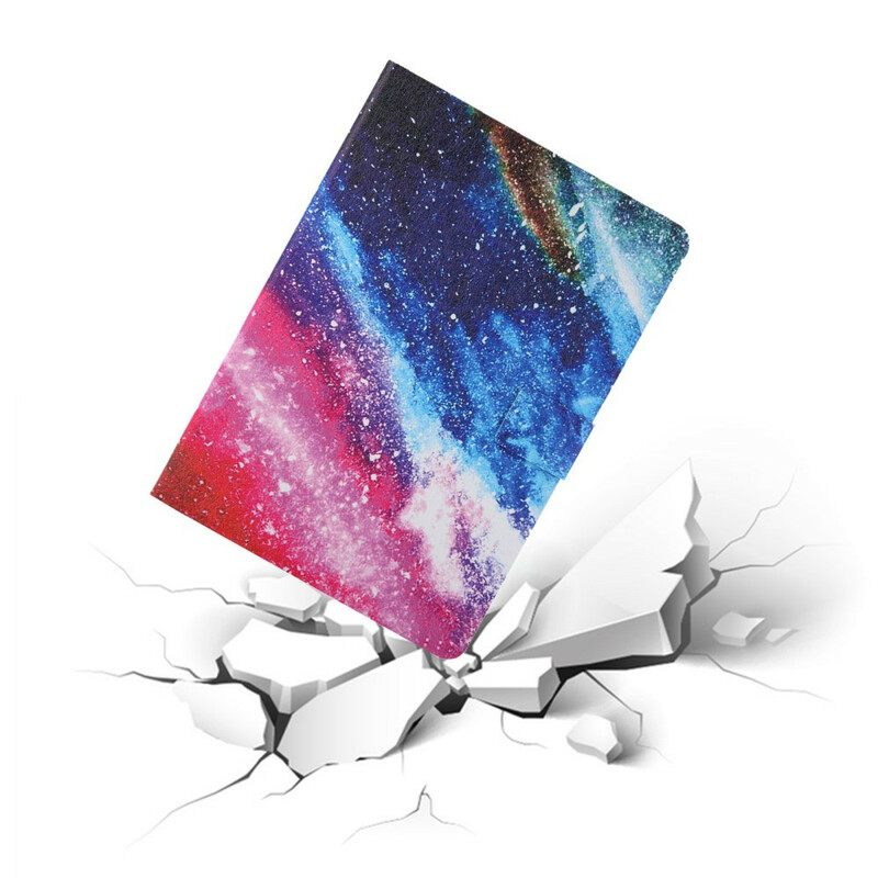 δερματινη θηκη iPad Air (2022) (2020) / Pro 11" Διαστημικό Μοτίβο