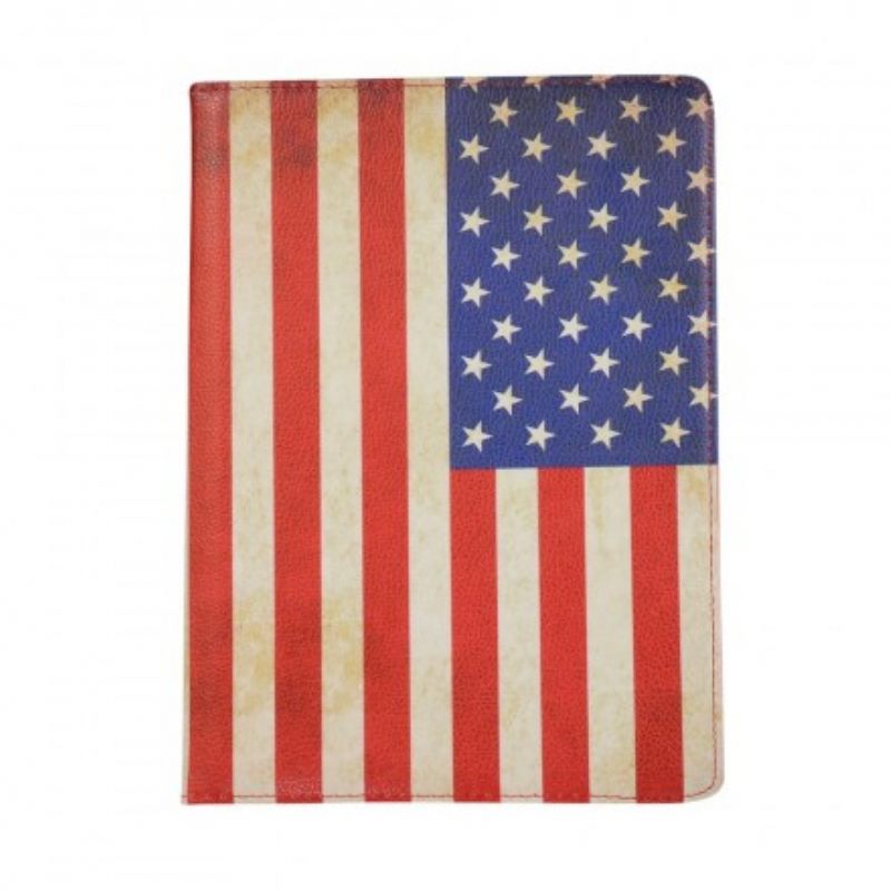Κάλυμμα iPad Air (2022) (2020) / Pro 11" Περιστρεφόμενη Αμερικανική Σημαία