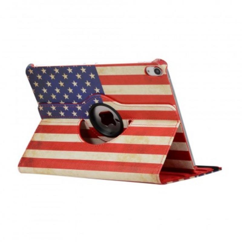 Κάλυμμα iPad Air (2022) (2020) / Pro 11" Περιστρεφόμενη Αμερικανική Σημαία