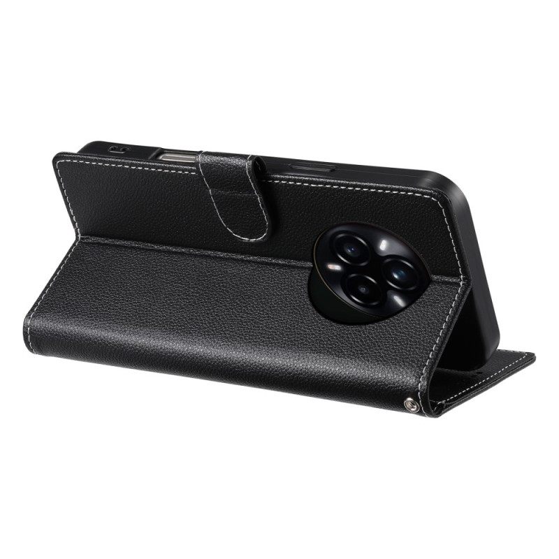 Δερματινη Θηκη Realme 14 Pro Plus 5g Απλή Με Λουράκι