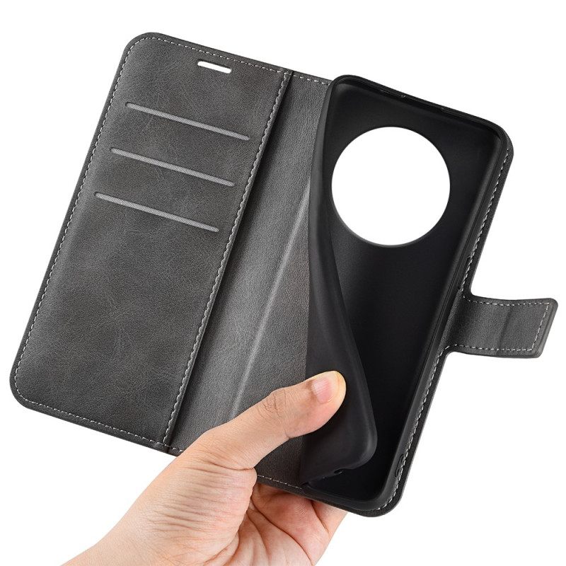 Δερματινη Θηκη Realme 14 Pro Plus 5g Δερμάτινο Στυλ Σιλικόνης