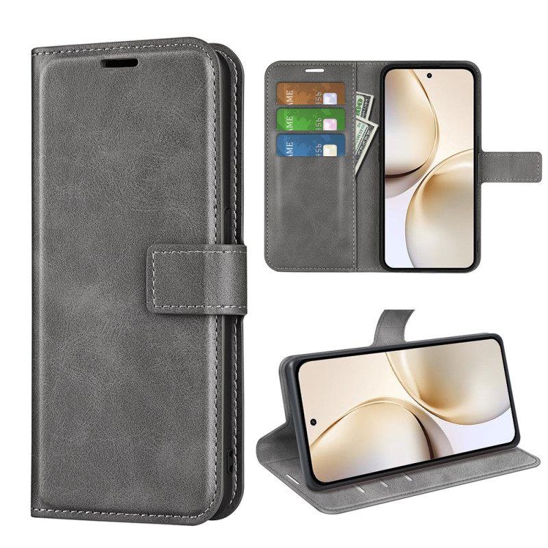 Δερματινη Θηκη Realme 14 Pro Plus 5g Δερμάτινο Στυλ Σιλικόνης