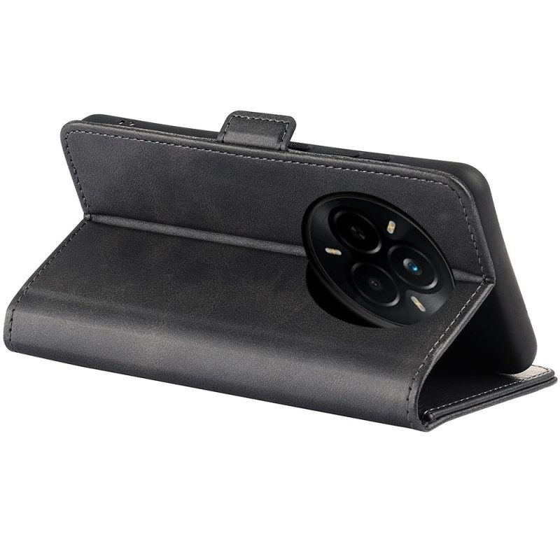 Δερματινη Θηκη Realme 14 Pro Plus 5g Διπλό Κούμπωμα Σιλικόνης